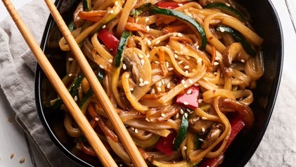 noodle bowl available at Cafe 25