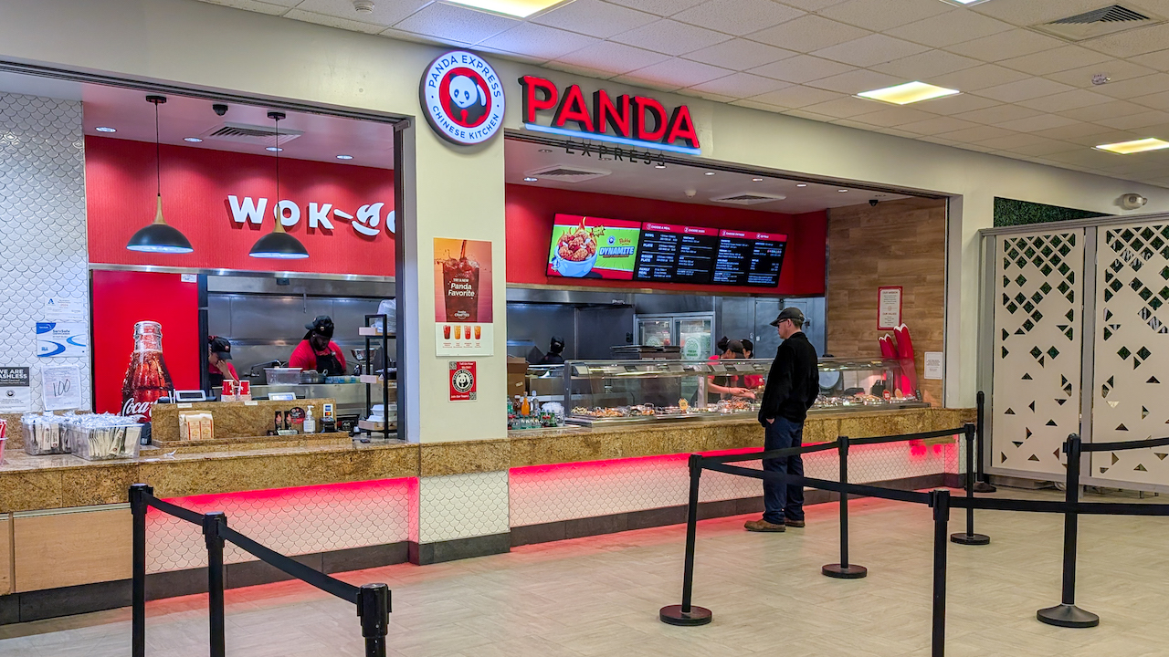 panda express in the foy commons dining area