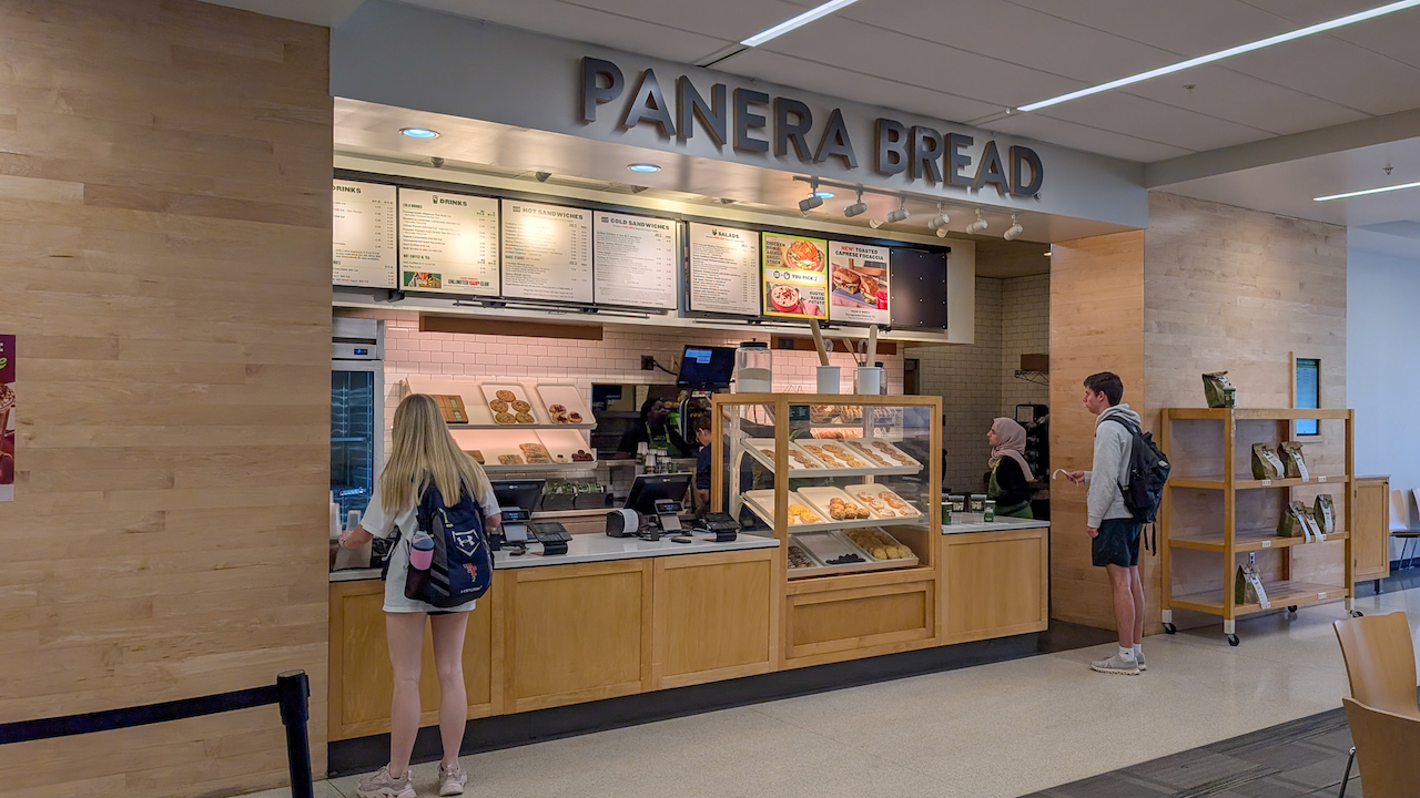 Panera bread in the RBD Library 