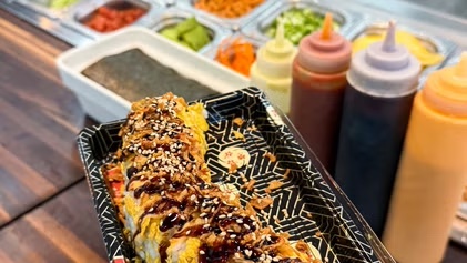 sushi available at toro sushi located in the village