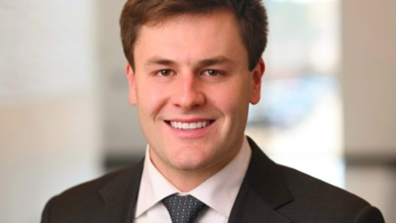 Man smiling at camera.